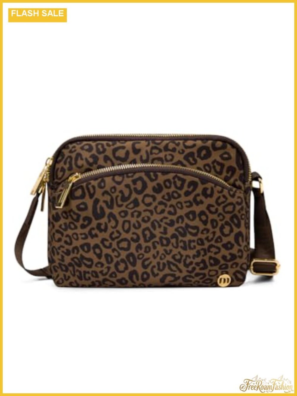 Nylon Crossbody Bag Anti-Theft Travel Purse Sling Shoulder Handbag